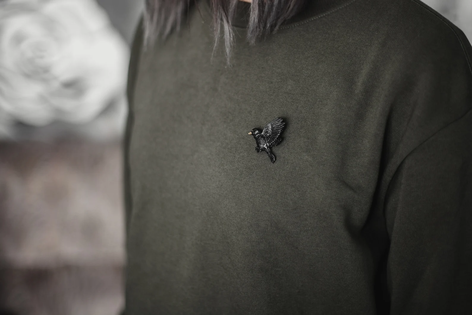 Piespraude "Melnais strazds" - Image 3