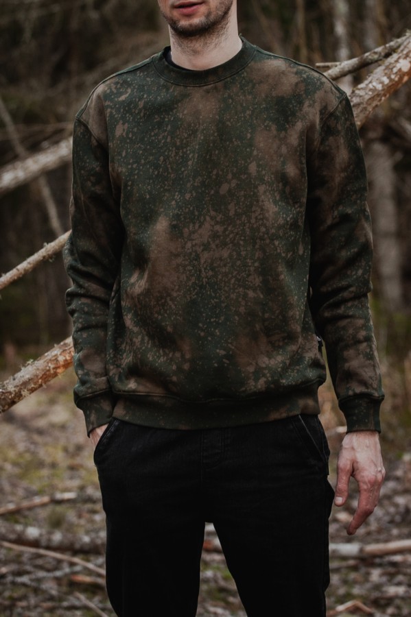 Vīriešu džemperis "Tumšais mežs" M (II)