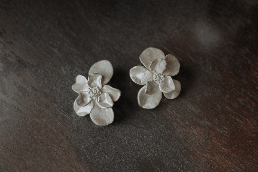 Auskari "Pērļu zieds"