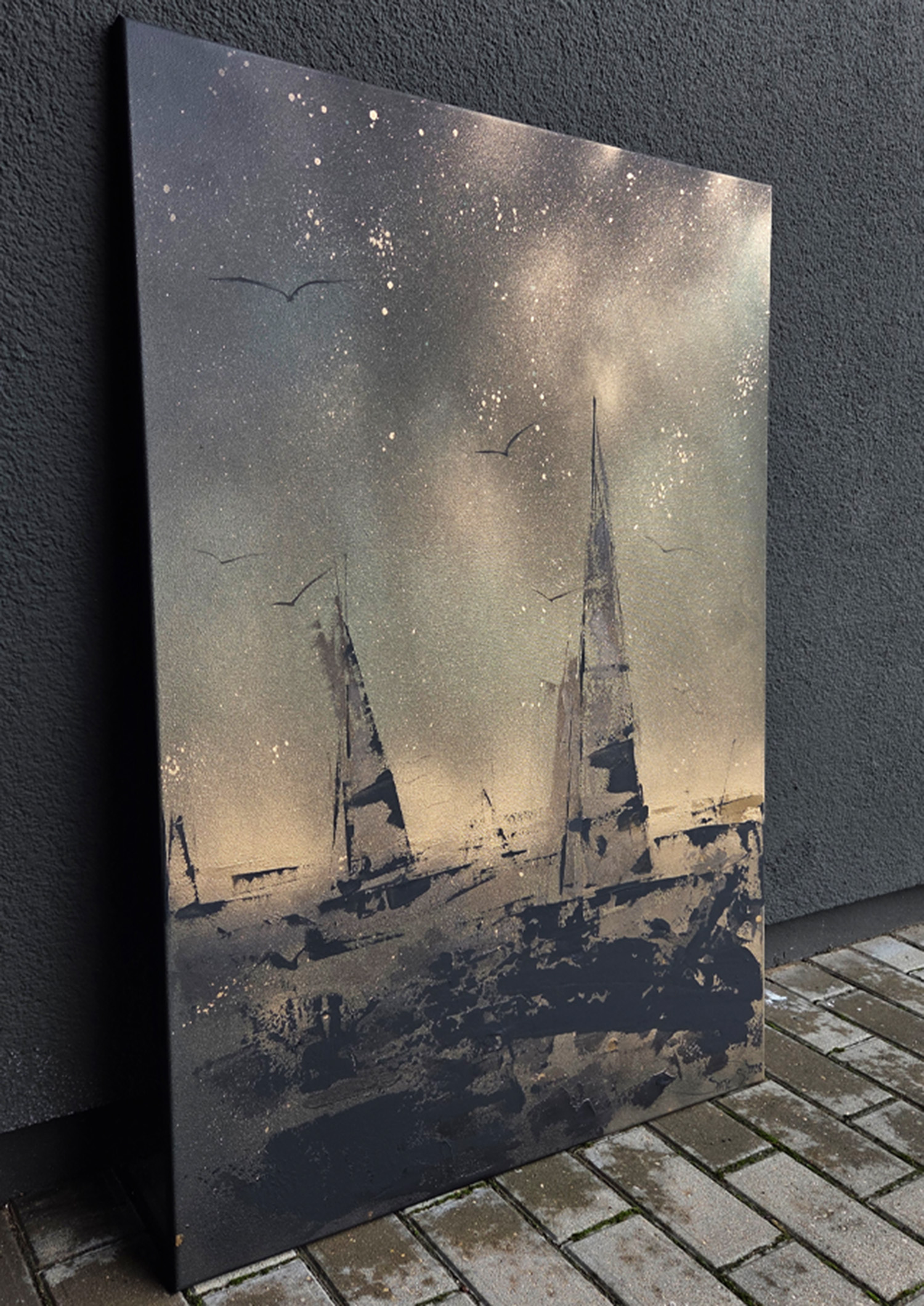 Painting “Night Travelers” - Image 3