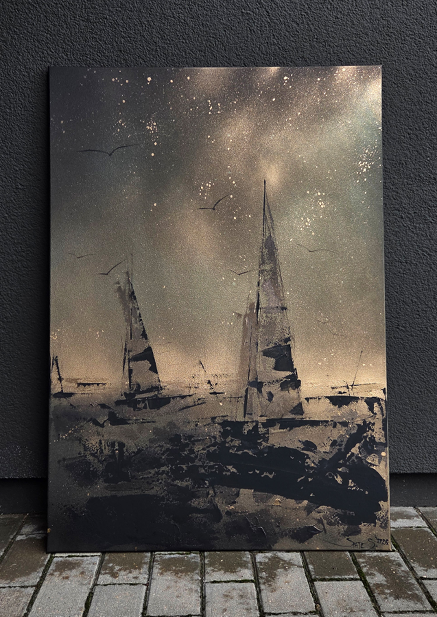 Painting “Night Travelers” - Image 4
